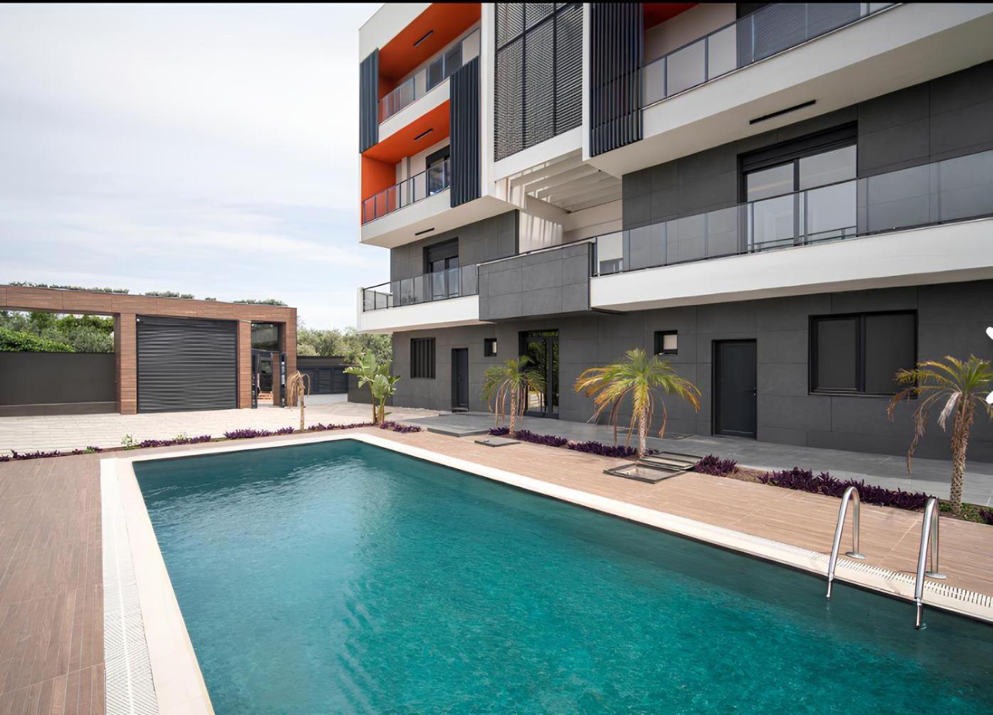 Antalya Havalimanina Yakin Havuzlu 1+1 Lux Daire Exterior foto